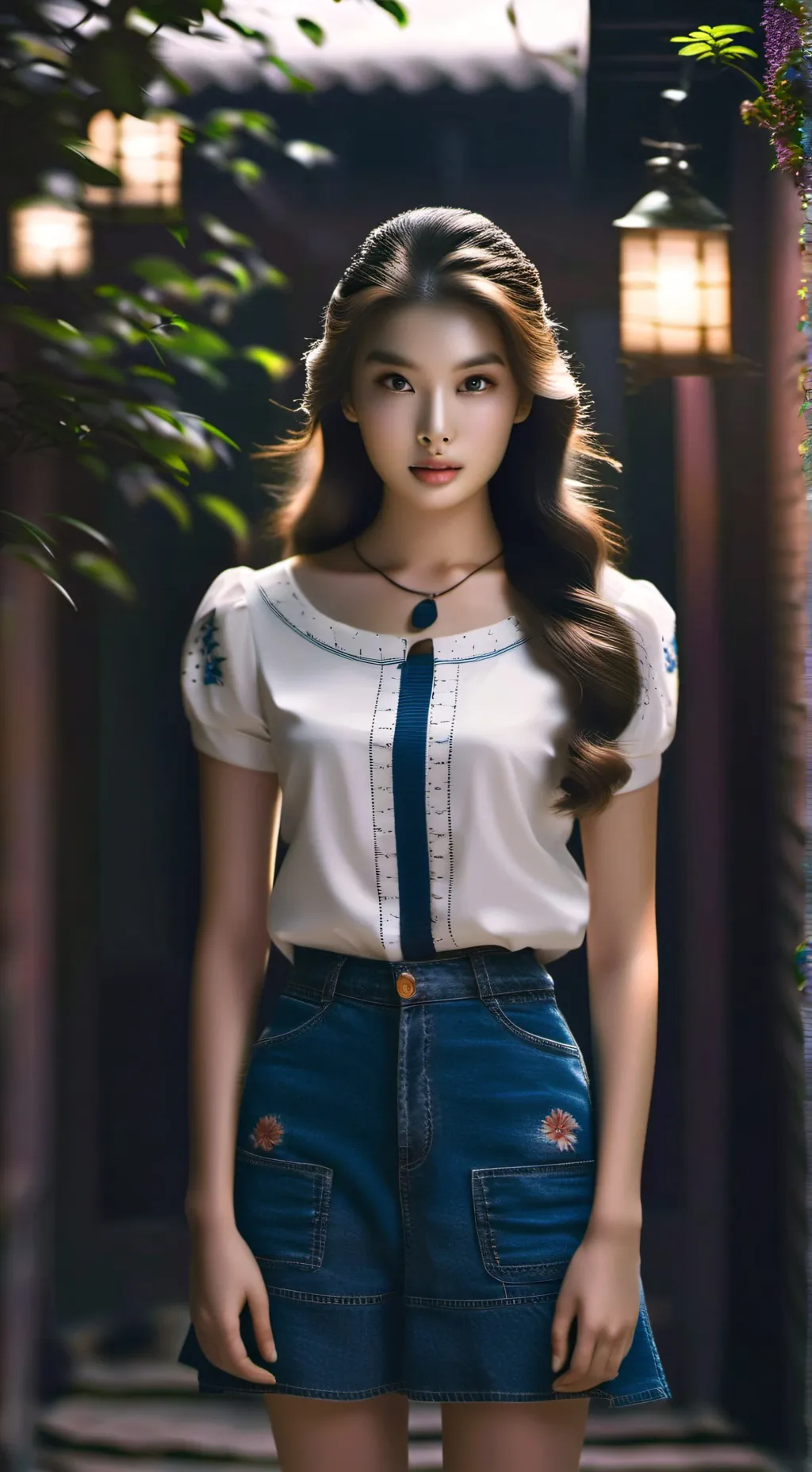 ai character: Maddie background