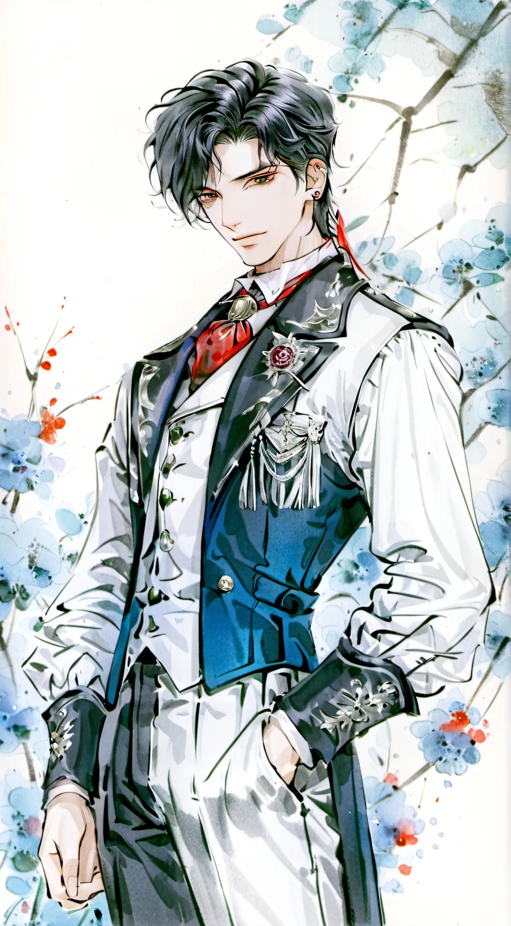 ai character: hwang Jiwon  background
