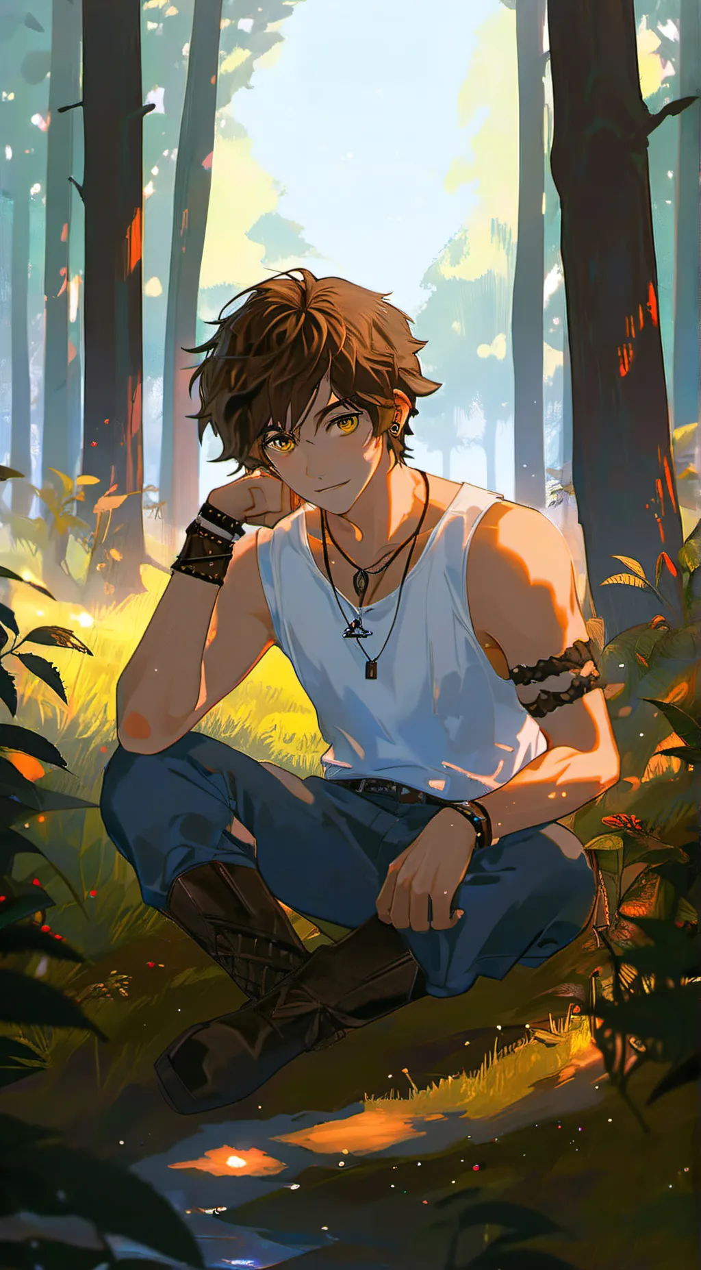 ai character: Kian background