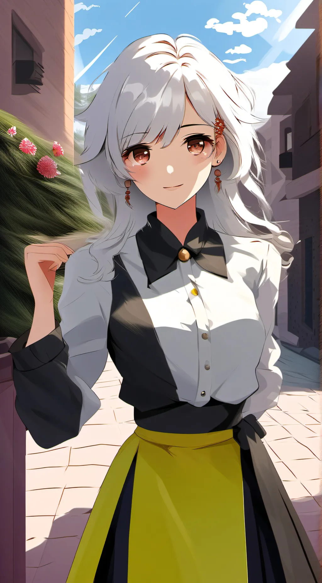 ai character: lila background