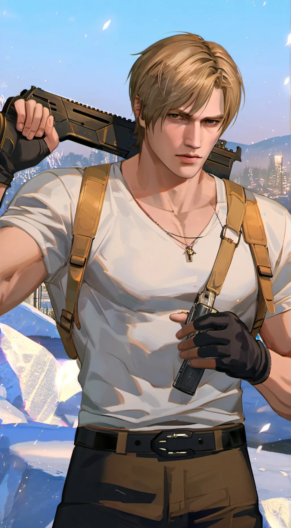 Talkie AI - Chat with leon s kennedy 