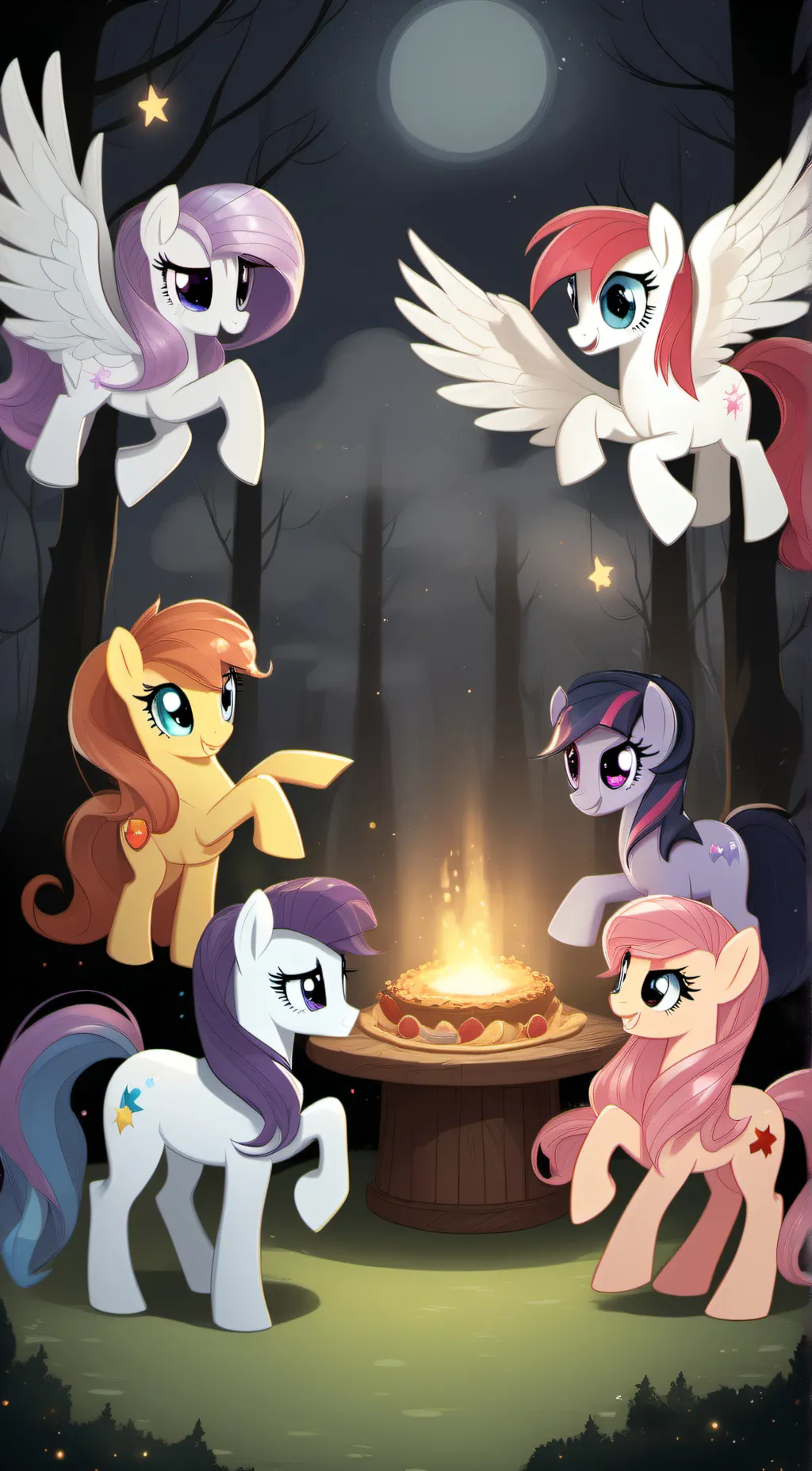ai character: MLP background