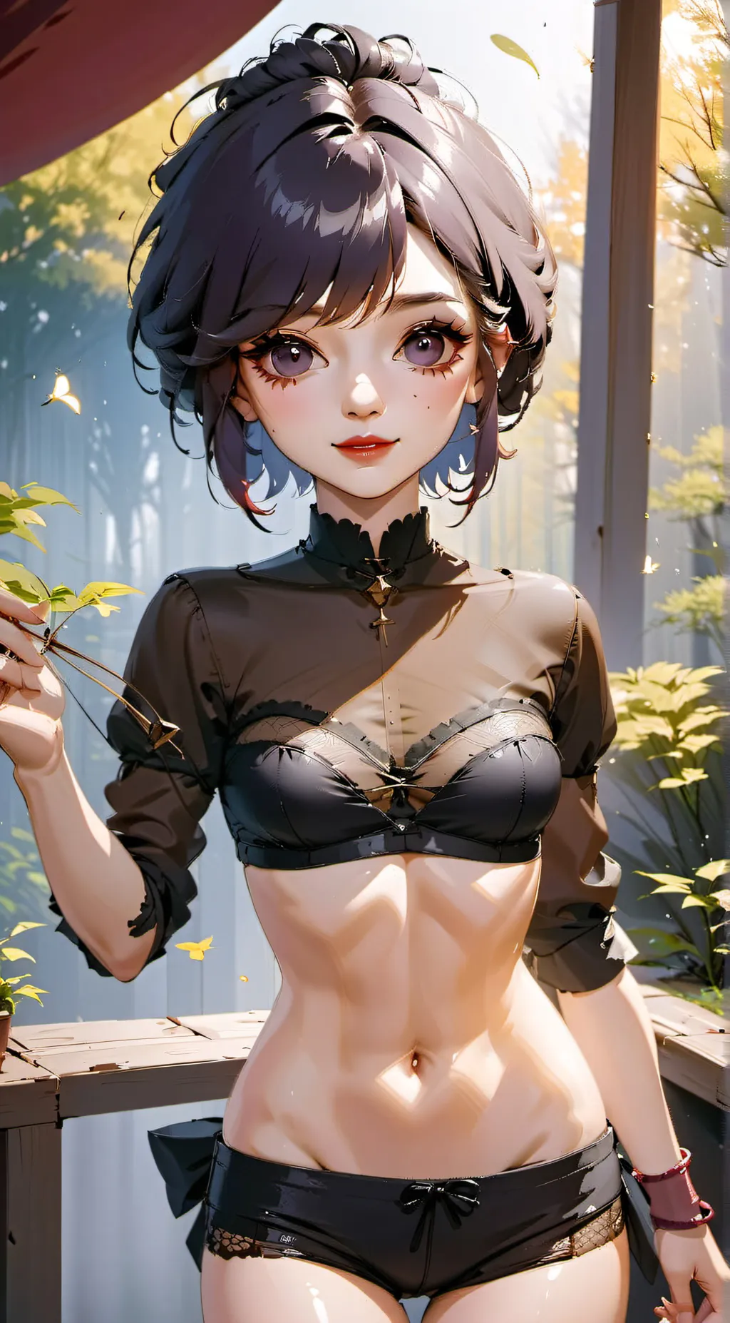 ai character: Lina  background