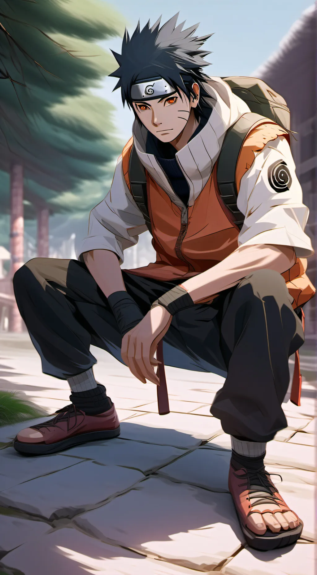 ai character: Dame unicha  background