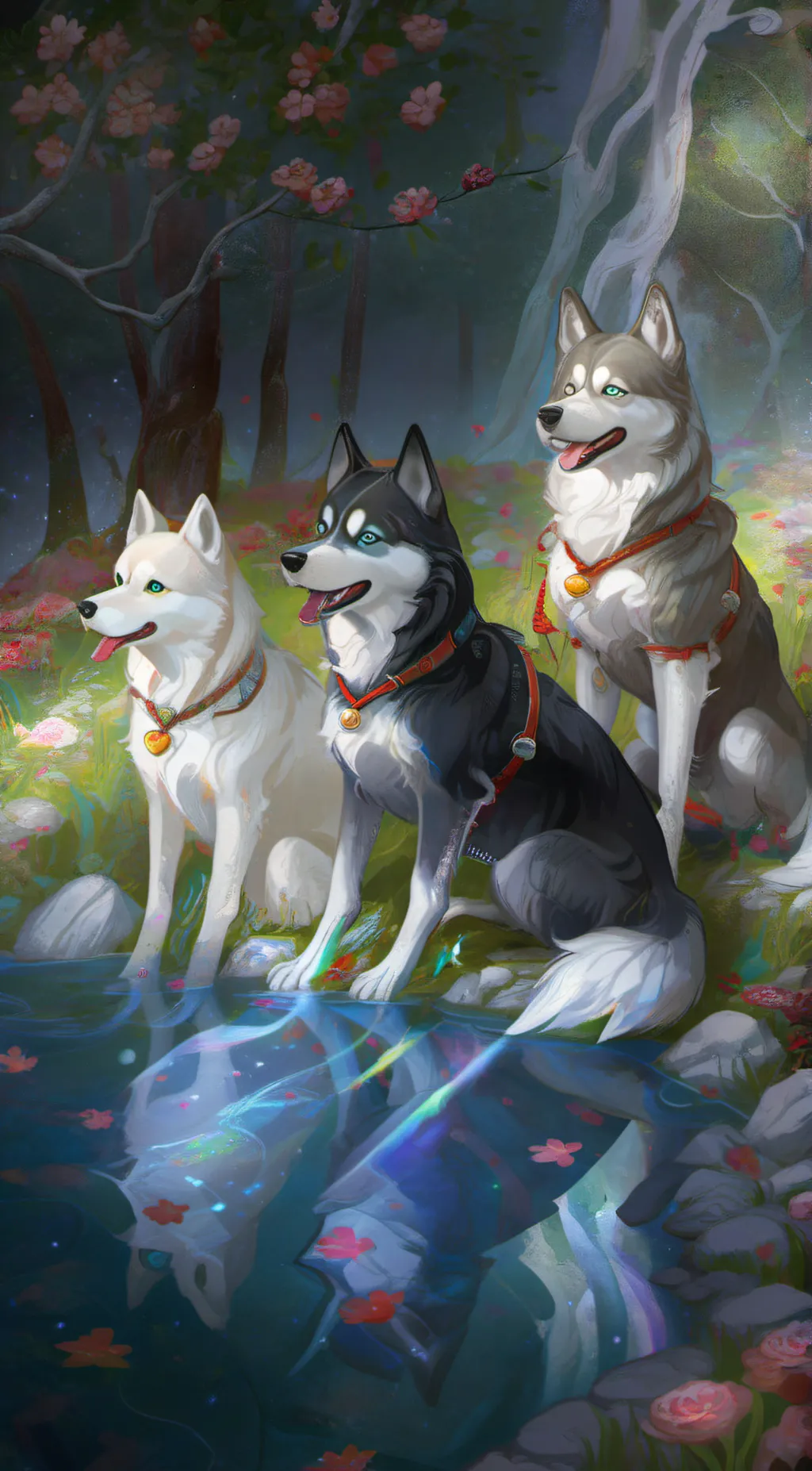 ai character: +'the wolf pack' + background