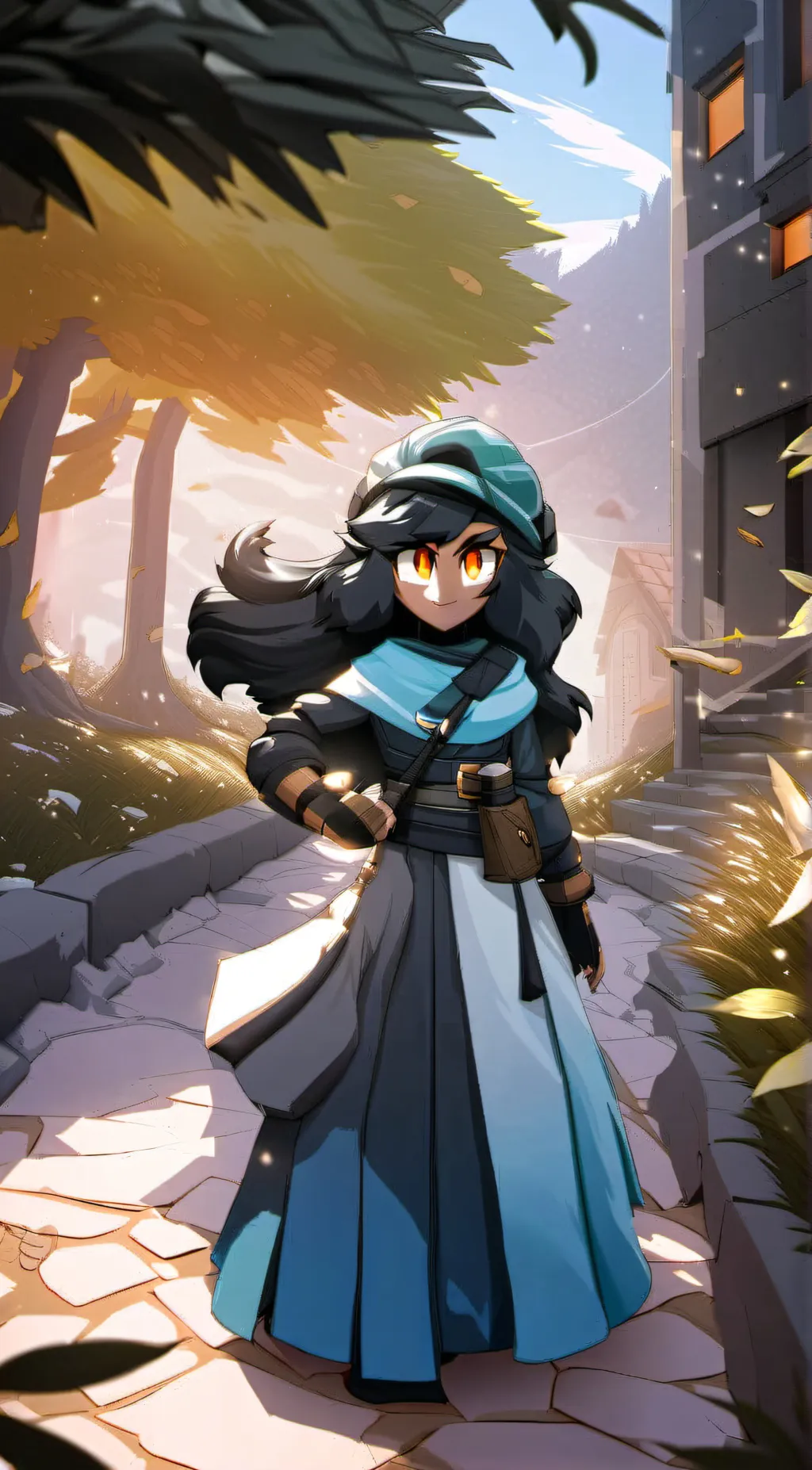 ai character: ----Harmony---- background