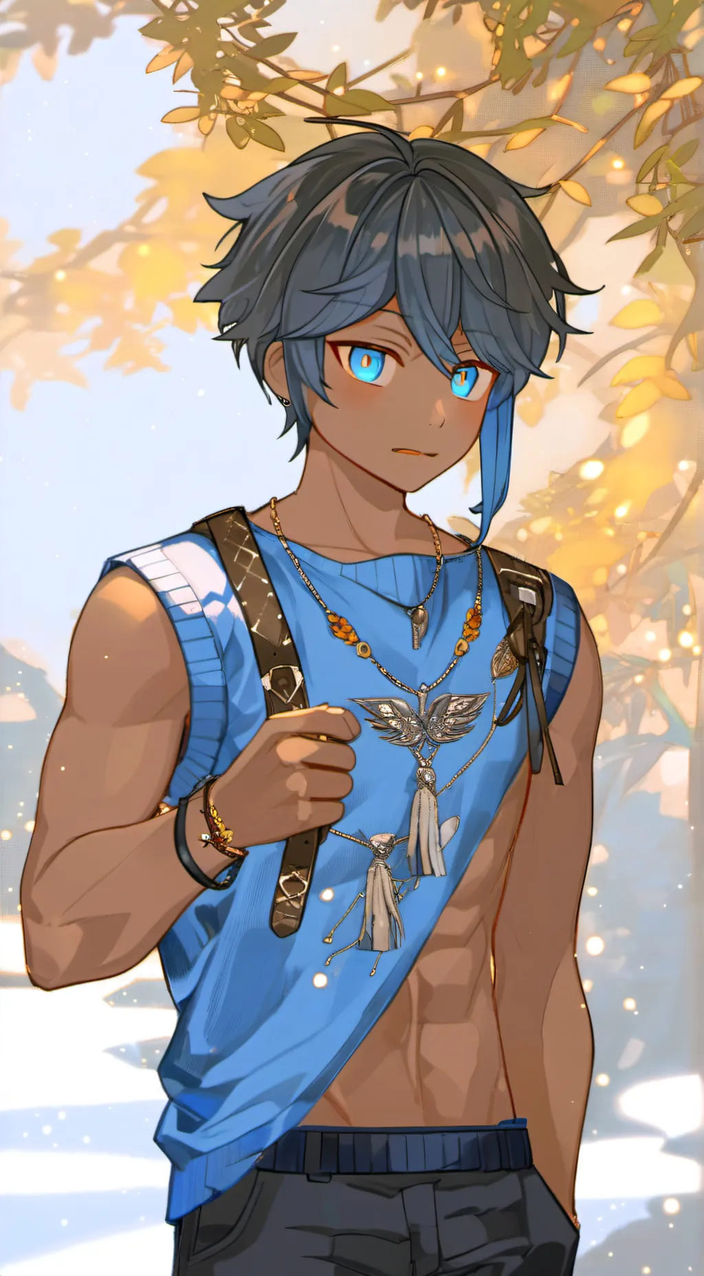 ai character: Olie background