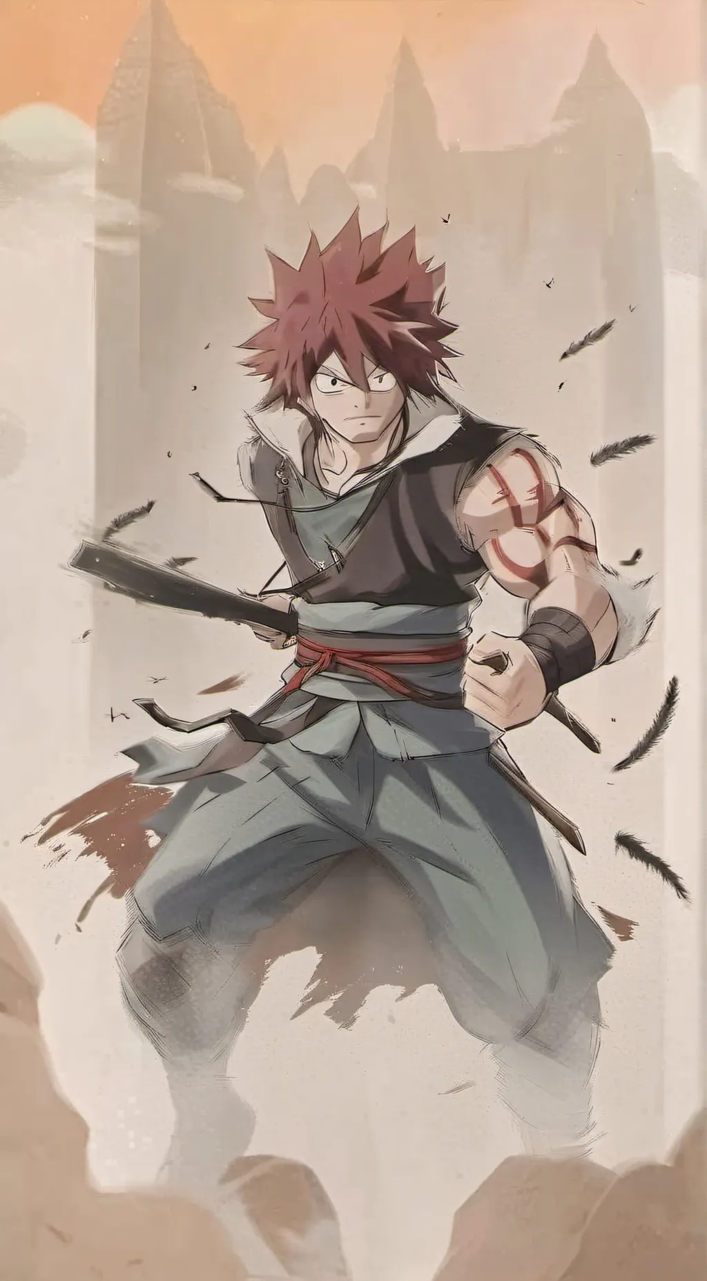ai character: MHA trainer background