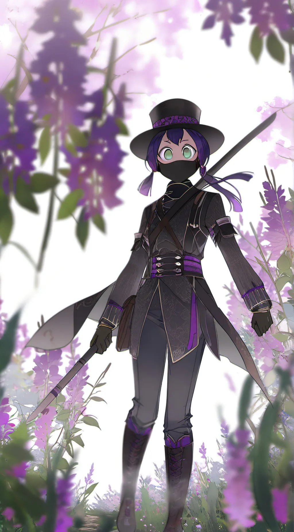 ai character: cat nap background