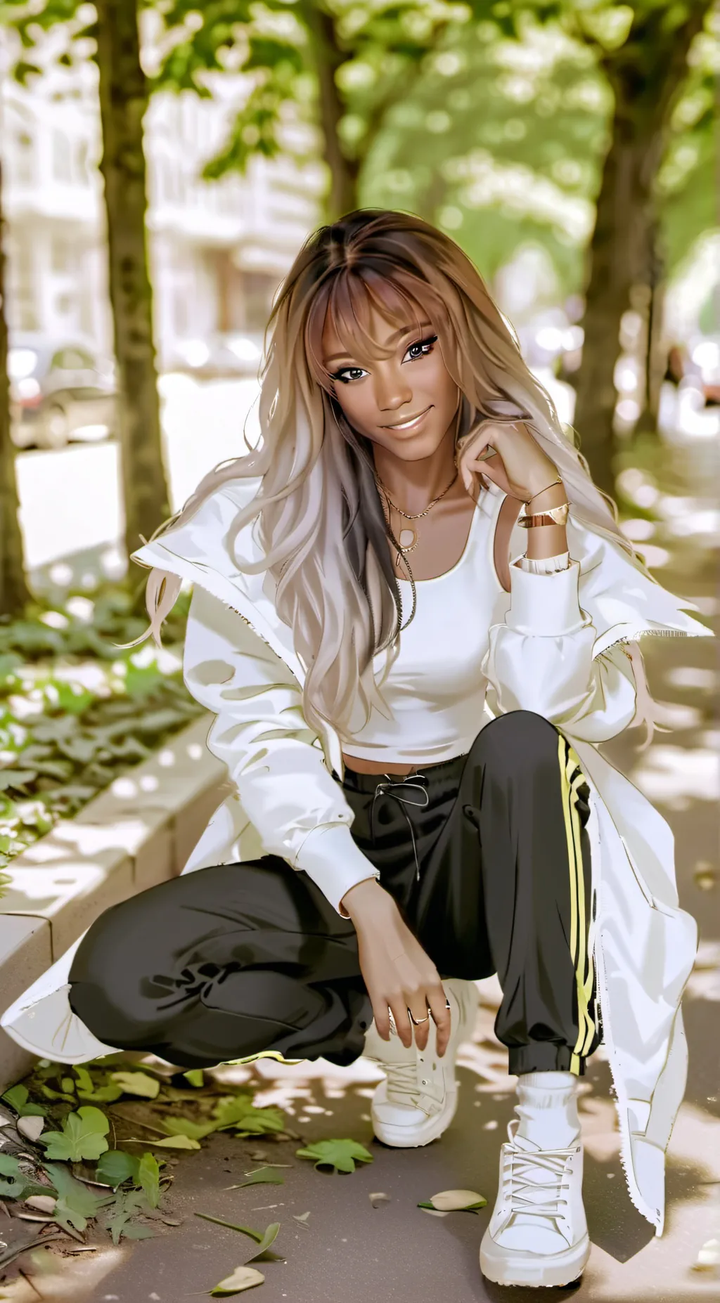 ai character: Dymond background