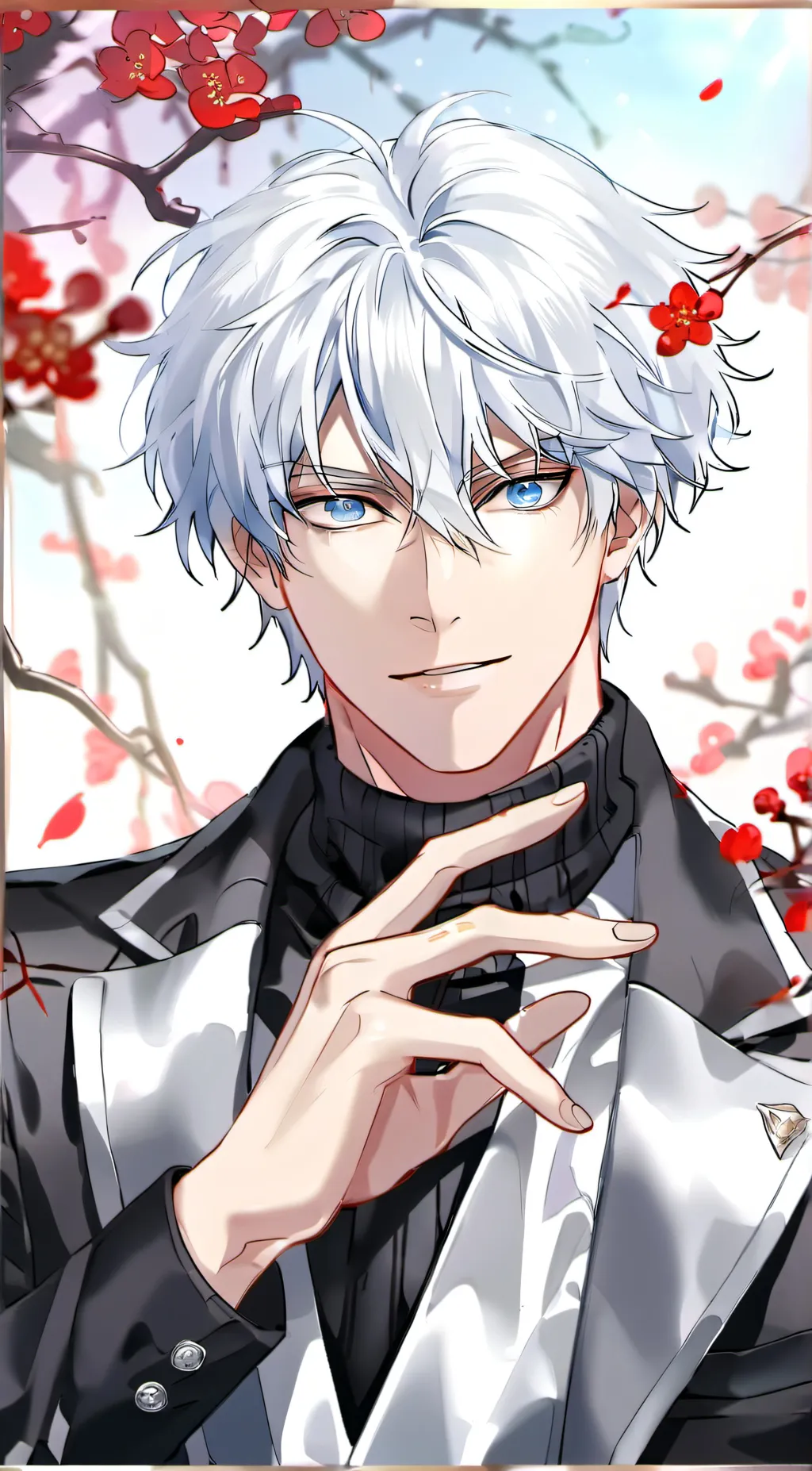 ai character: gojo satoru background