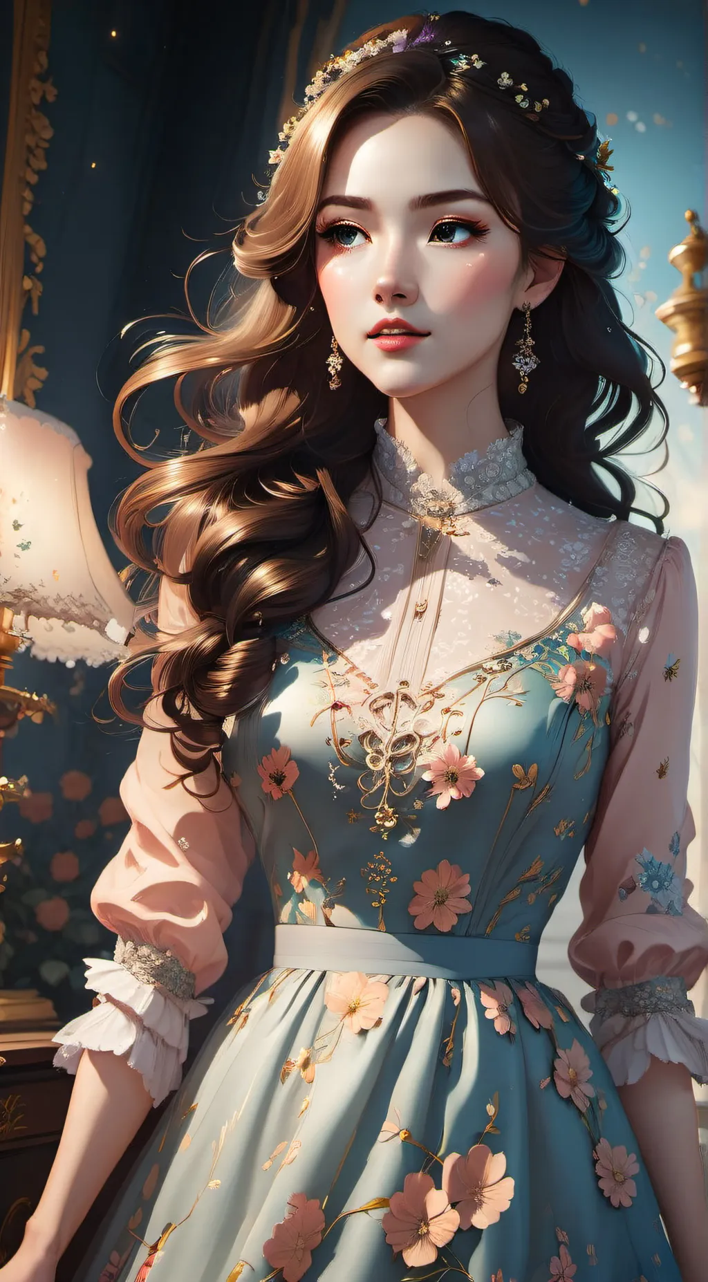 ai character: Isabella  background
