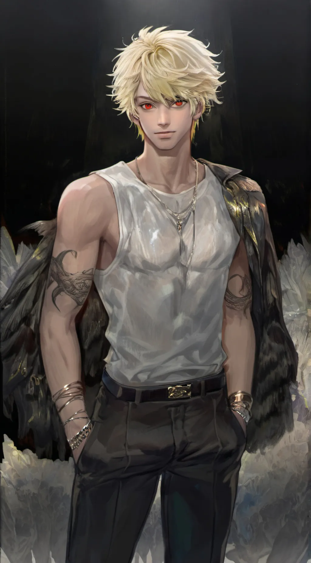 ai character: Bukugo  background