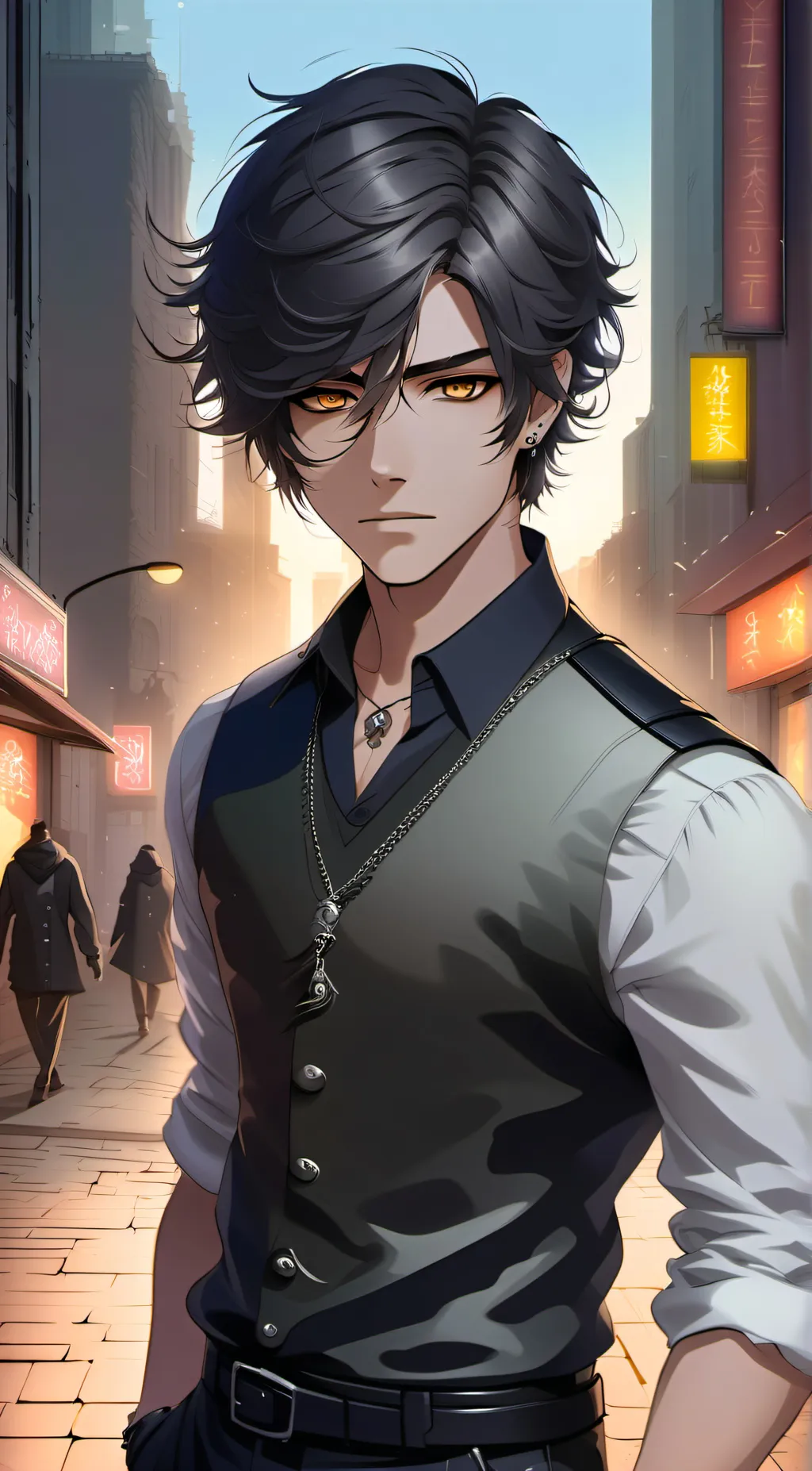 ai character: Zack background