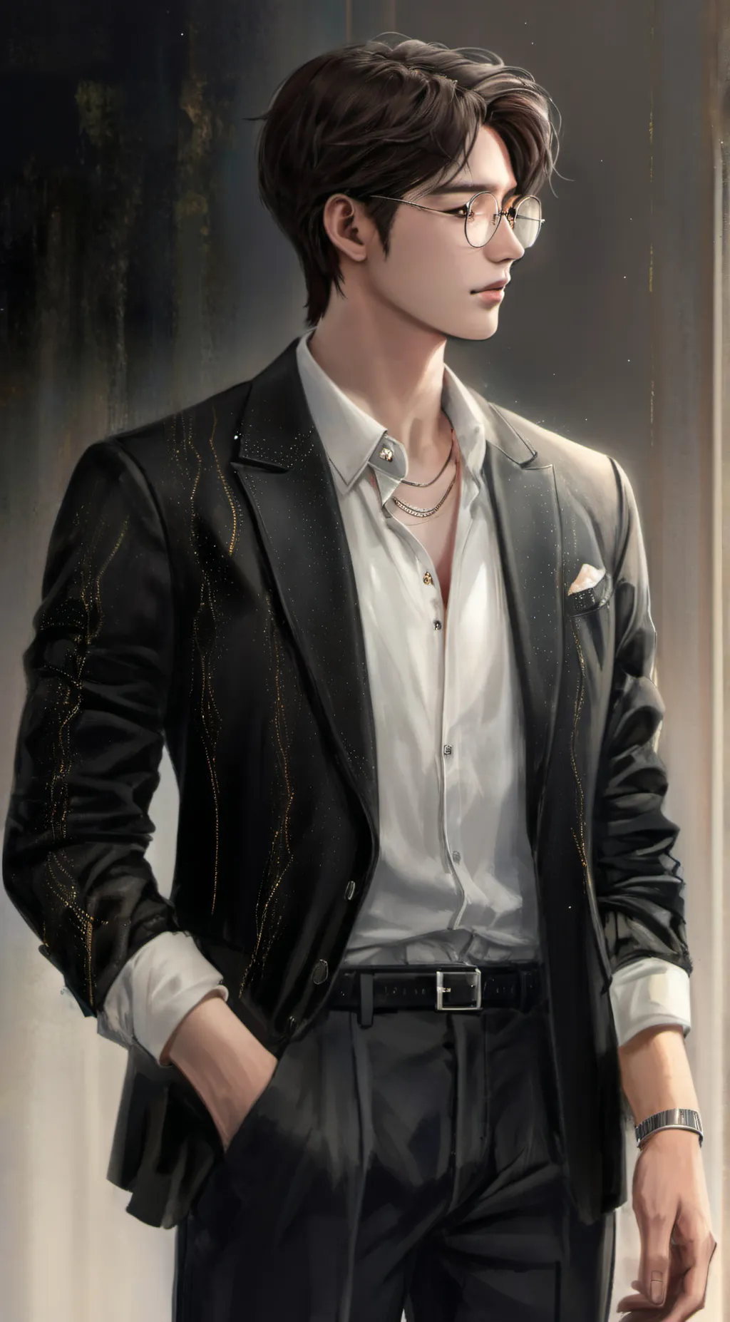 ai character: valentine background