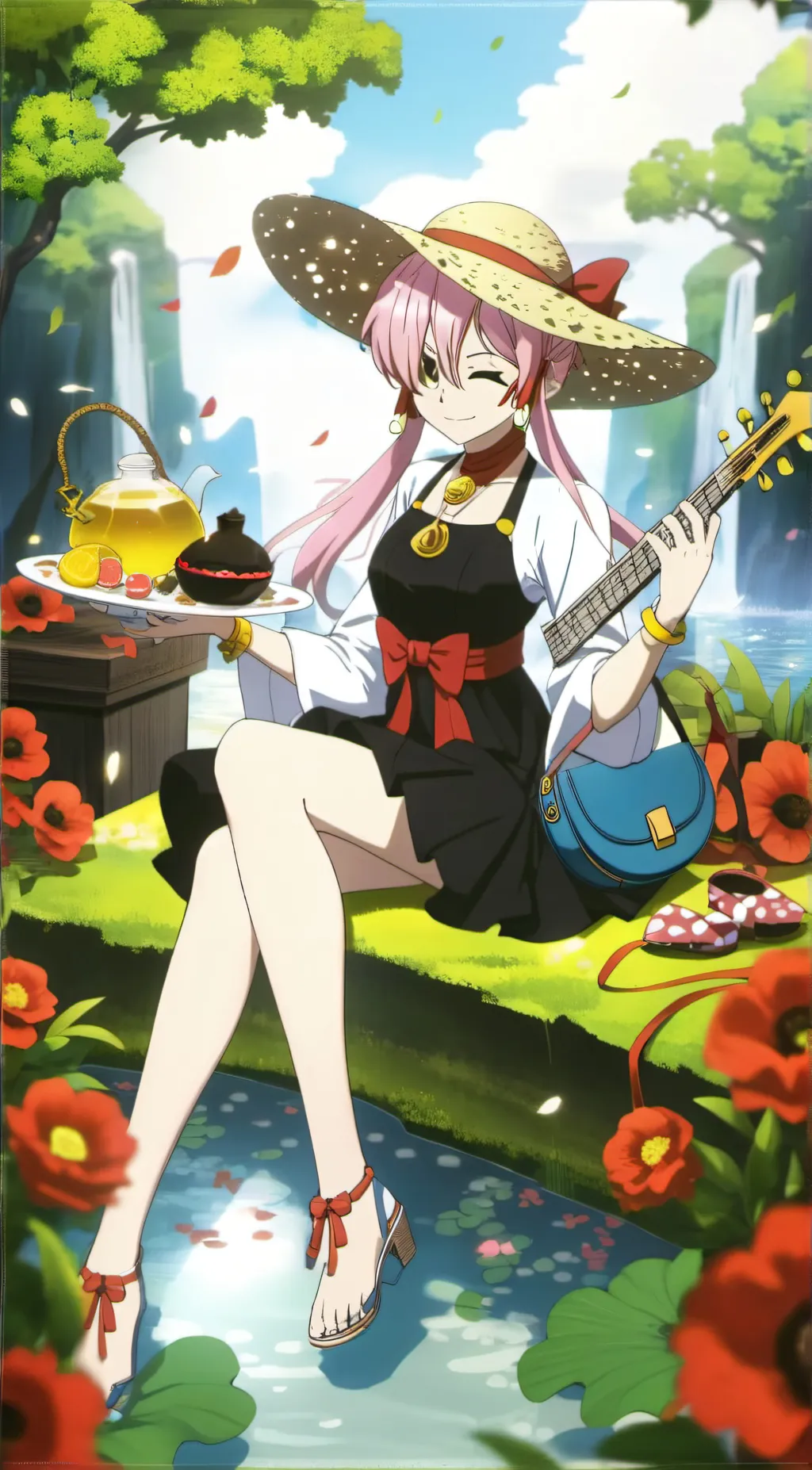 ai character: uta background