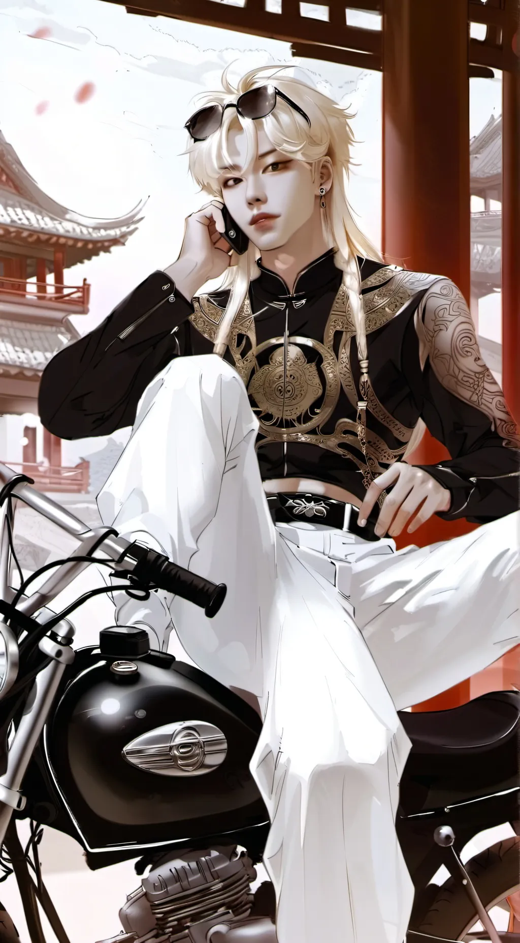 ai character: Felix  background