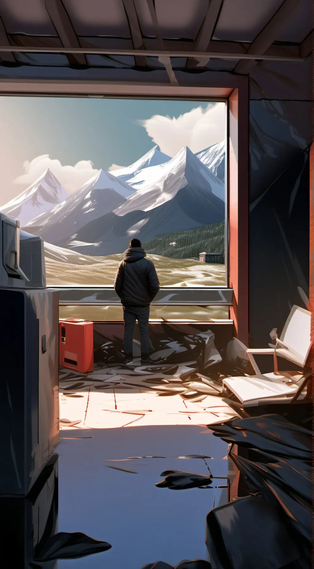 ai character: Error  background