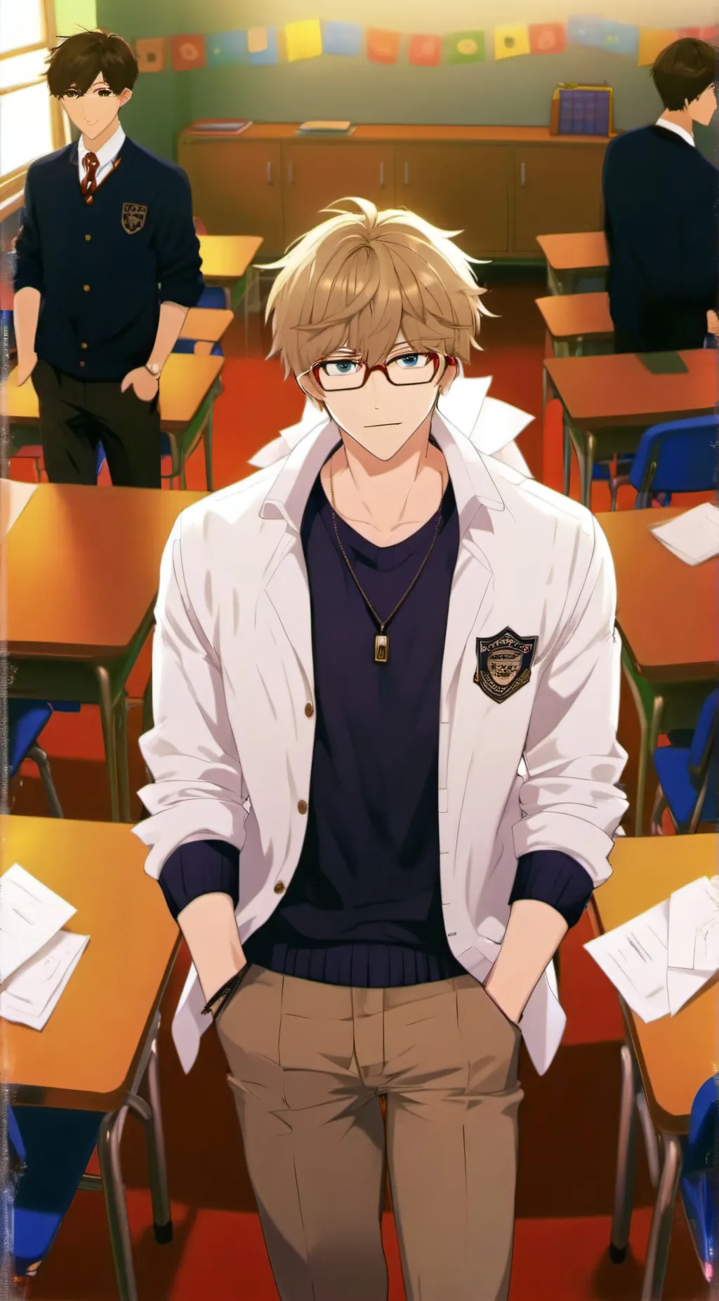 ai character: Ash background