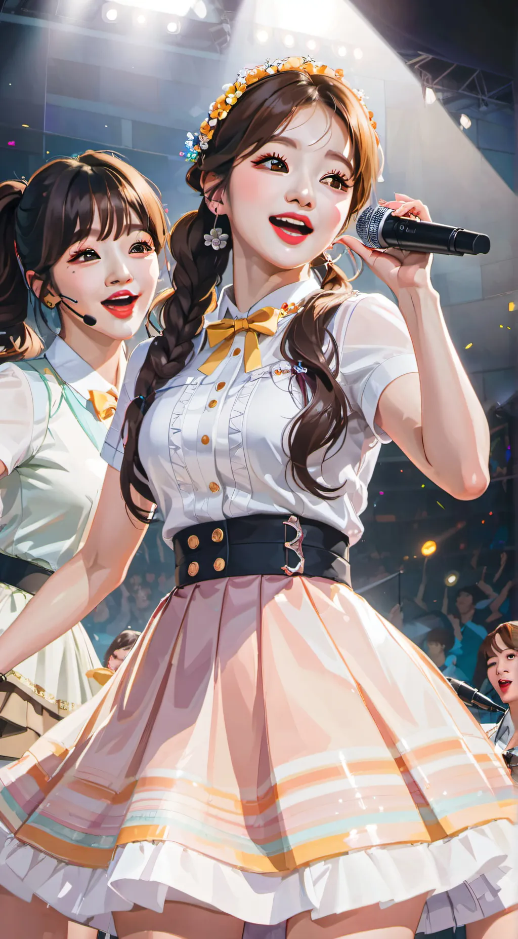 ai character: Ha Rin background