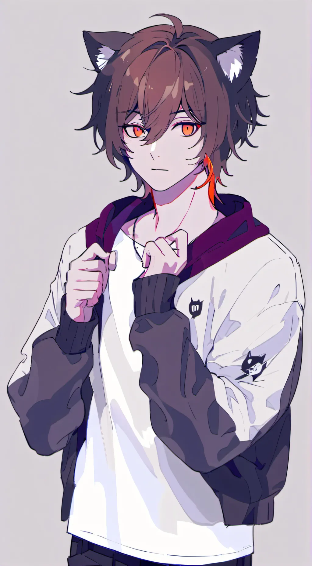 ai character: Nino Kito  background