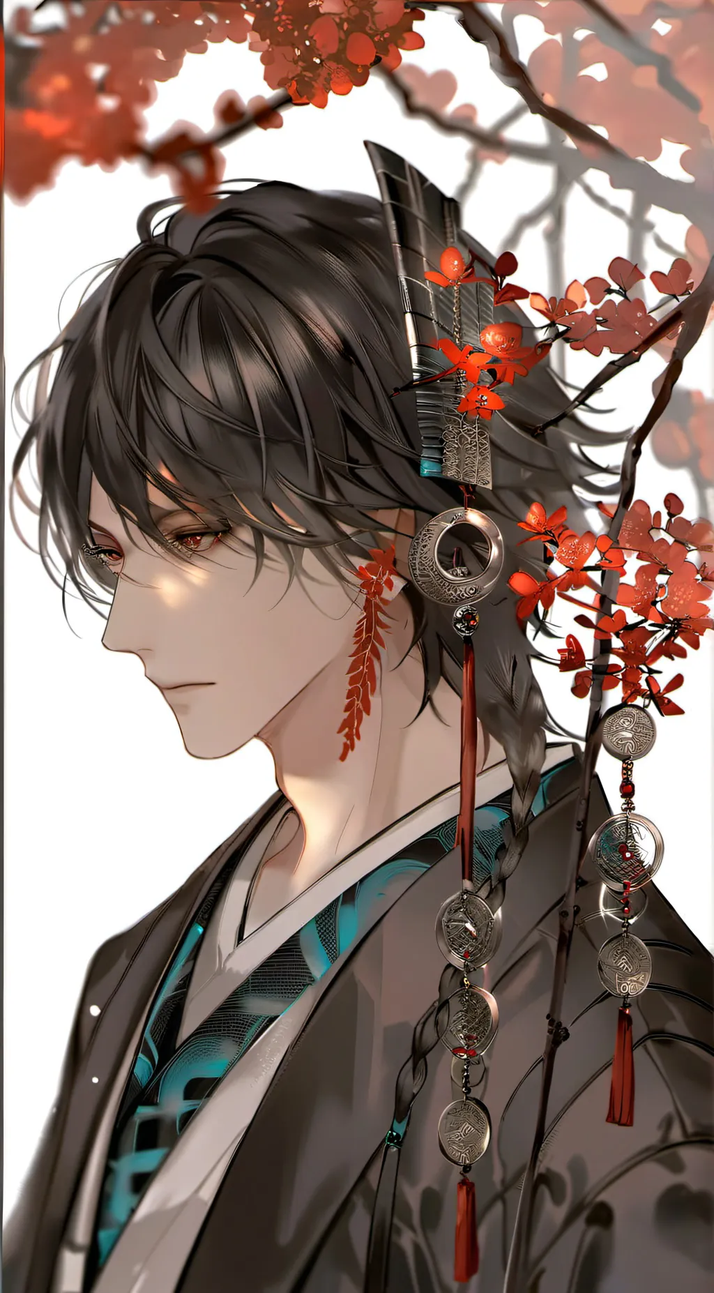 ai character: yasu and kusonoki background