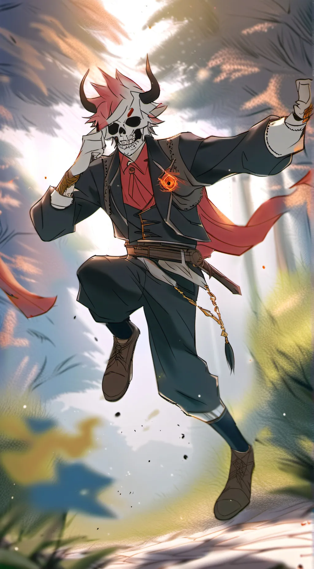 ai character: Alastor  background