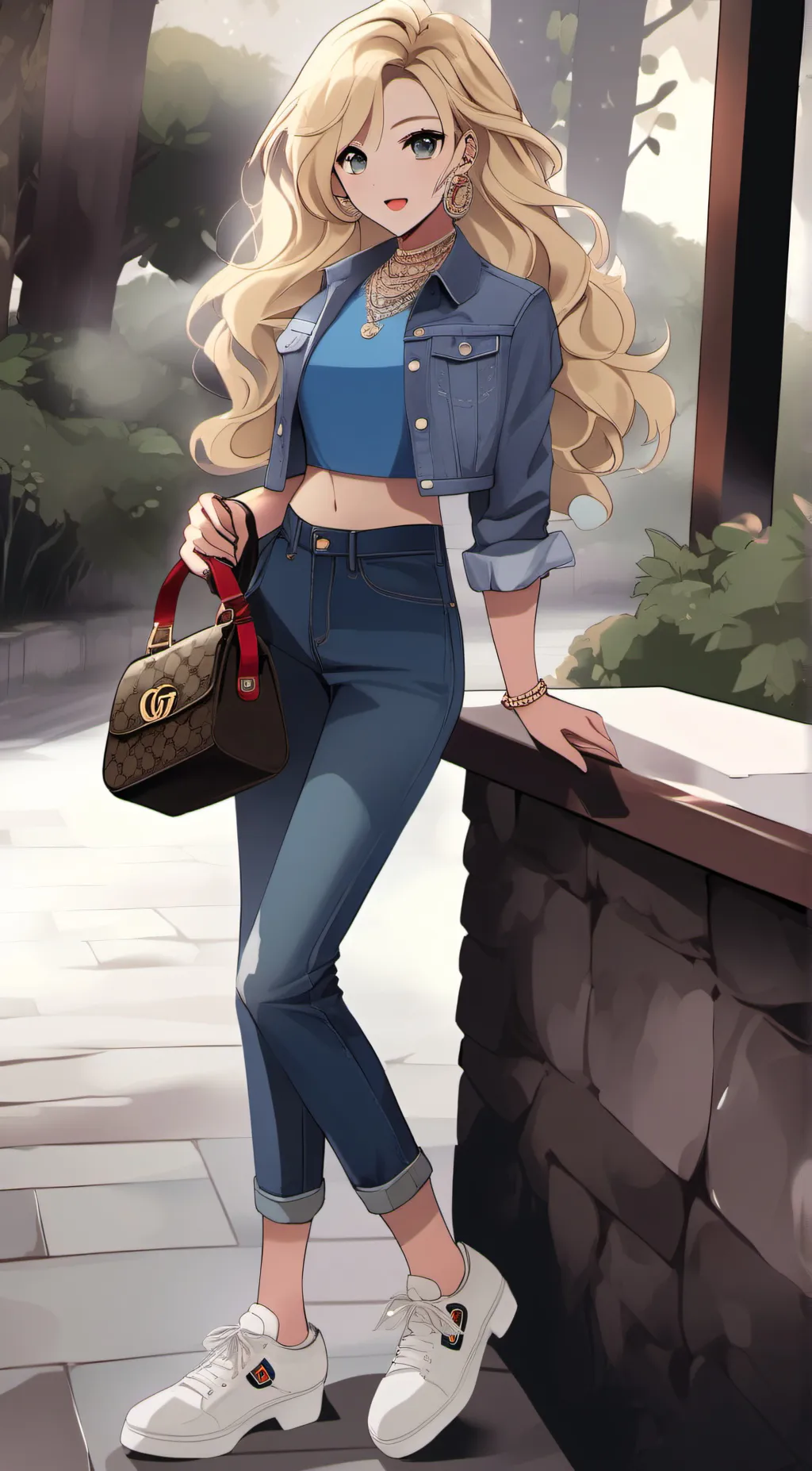 ai character: Serenity  background