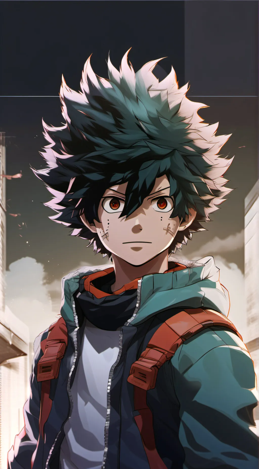 ai character: My Hero Academia  background