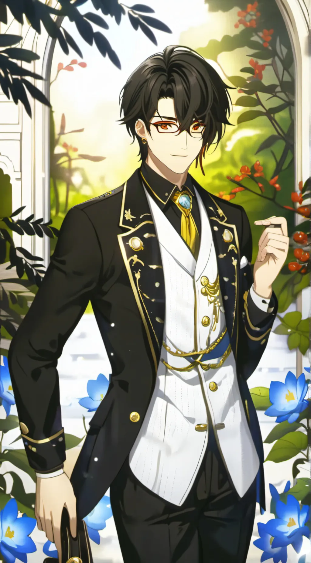 ai character: Max  background