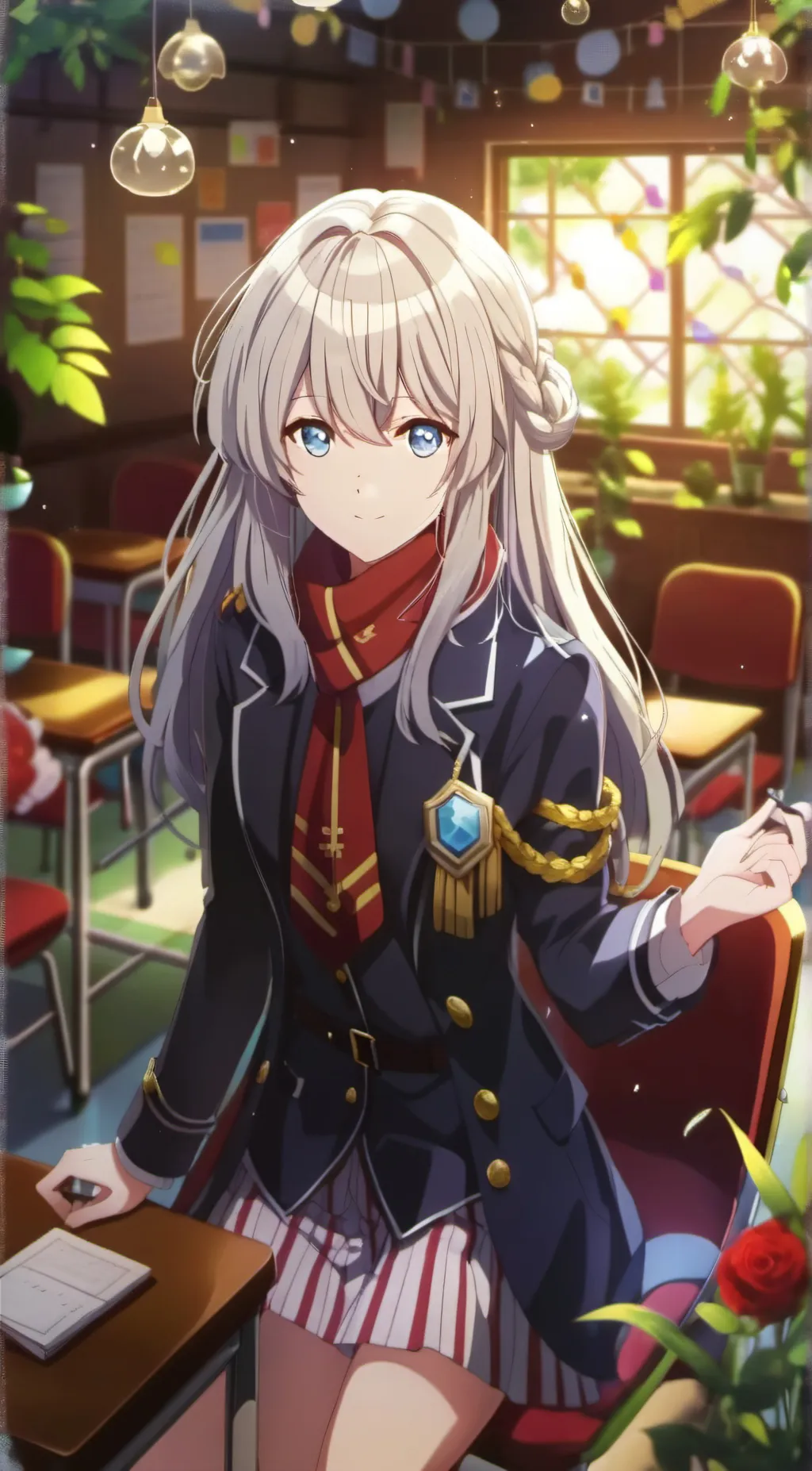 ai character: Odd college  background