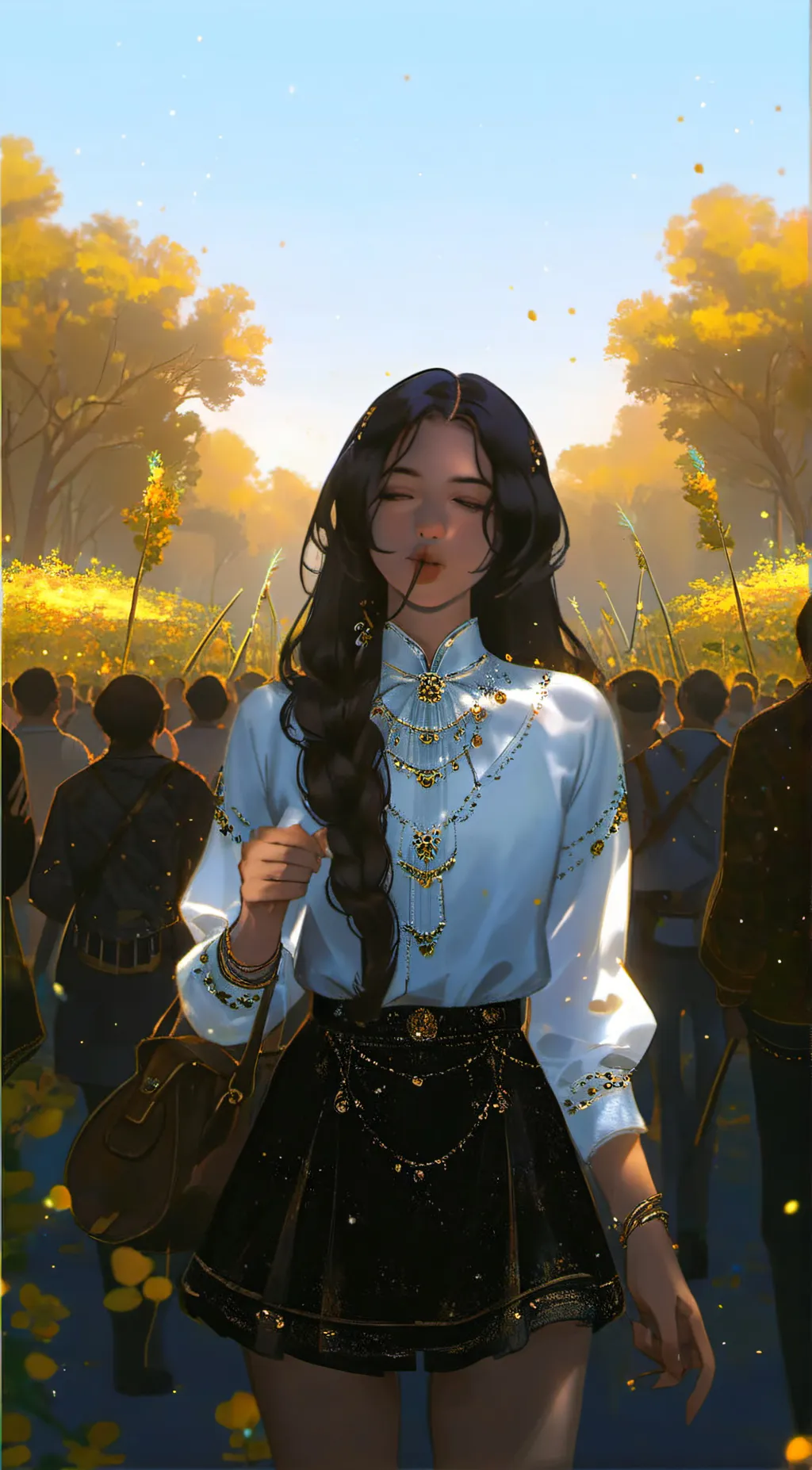 ai character: Jada  background