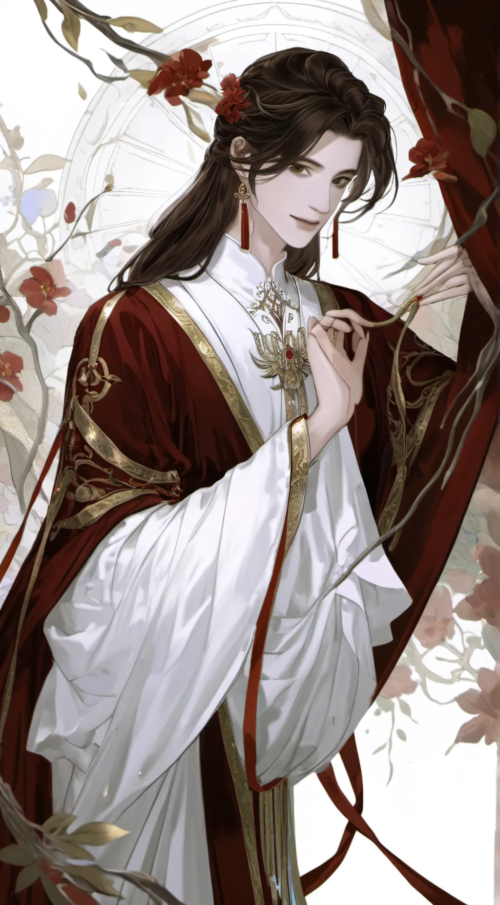ai character: 8 husbands background