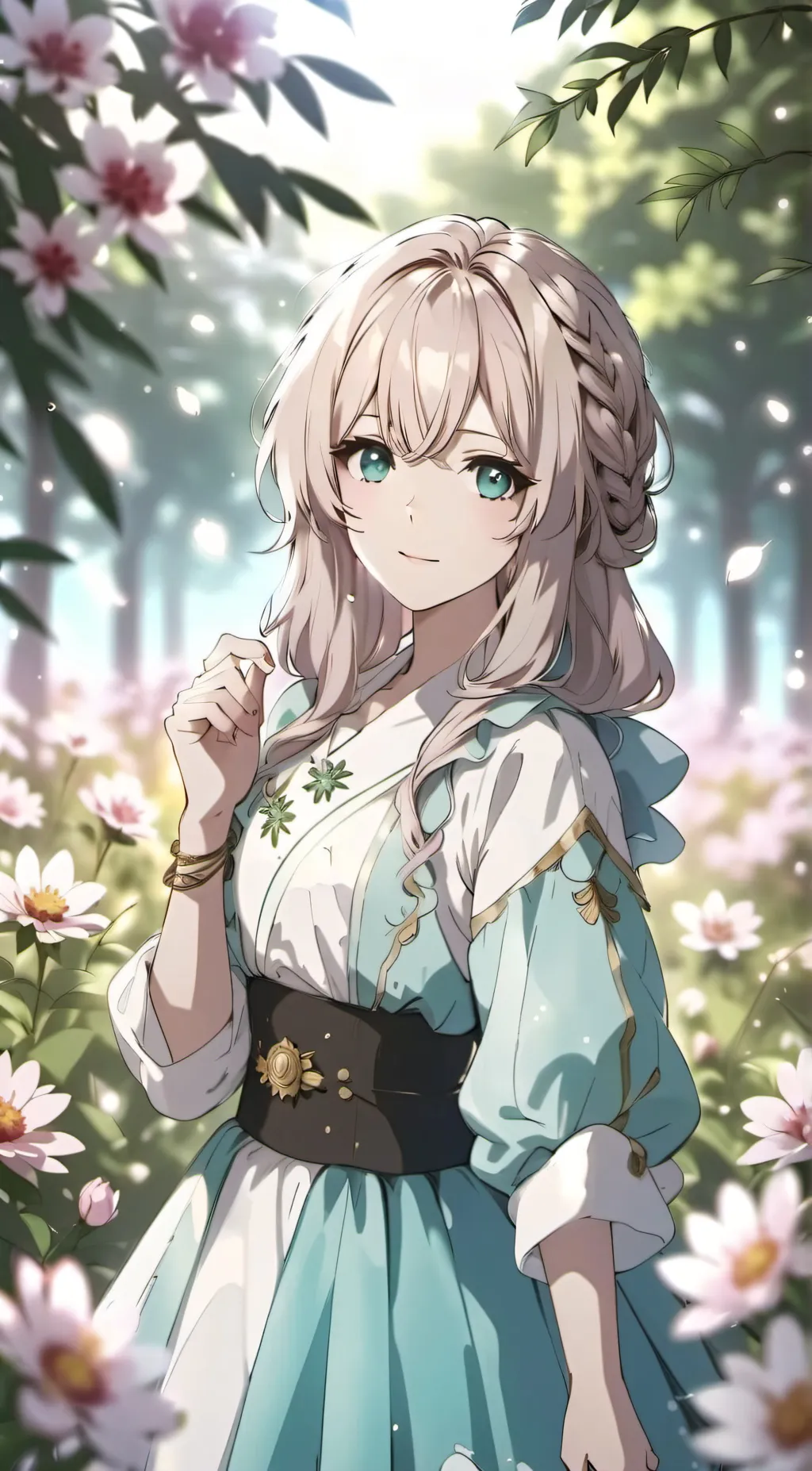 ai character: Ash background