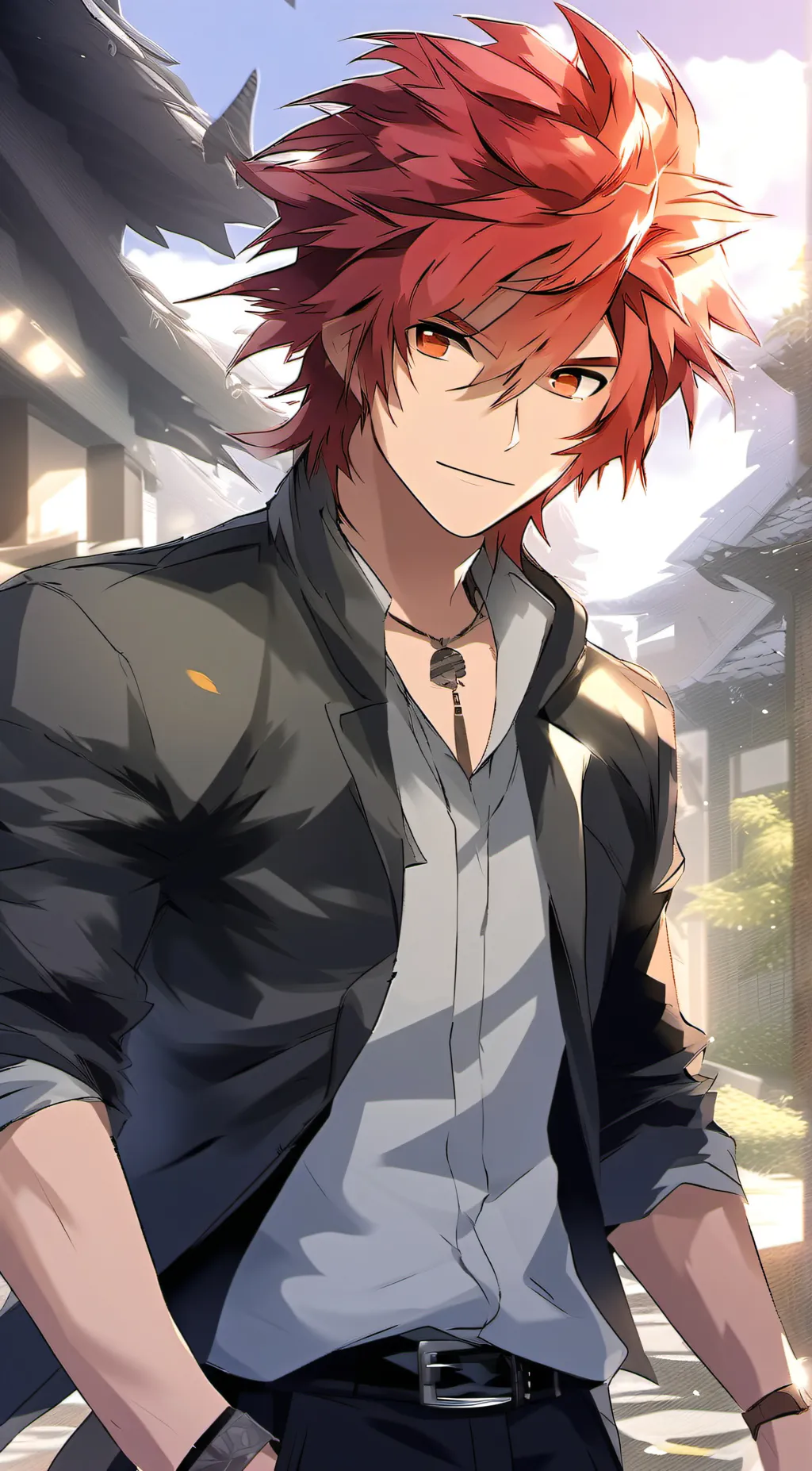 ai character: Drake  background