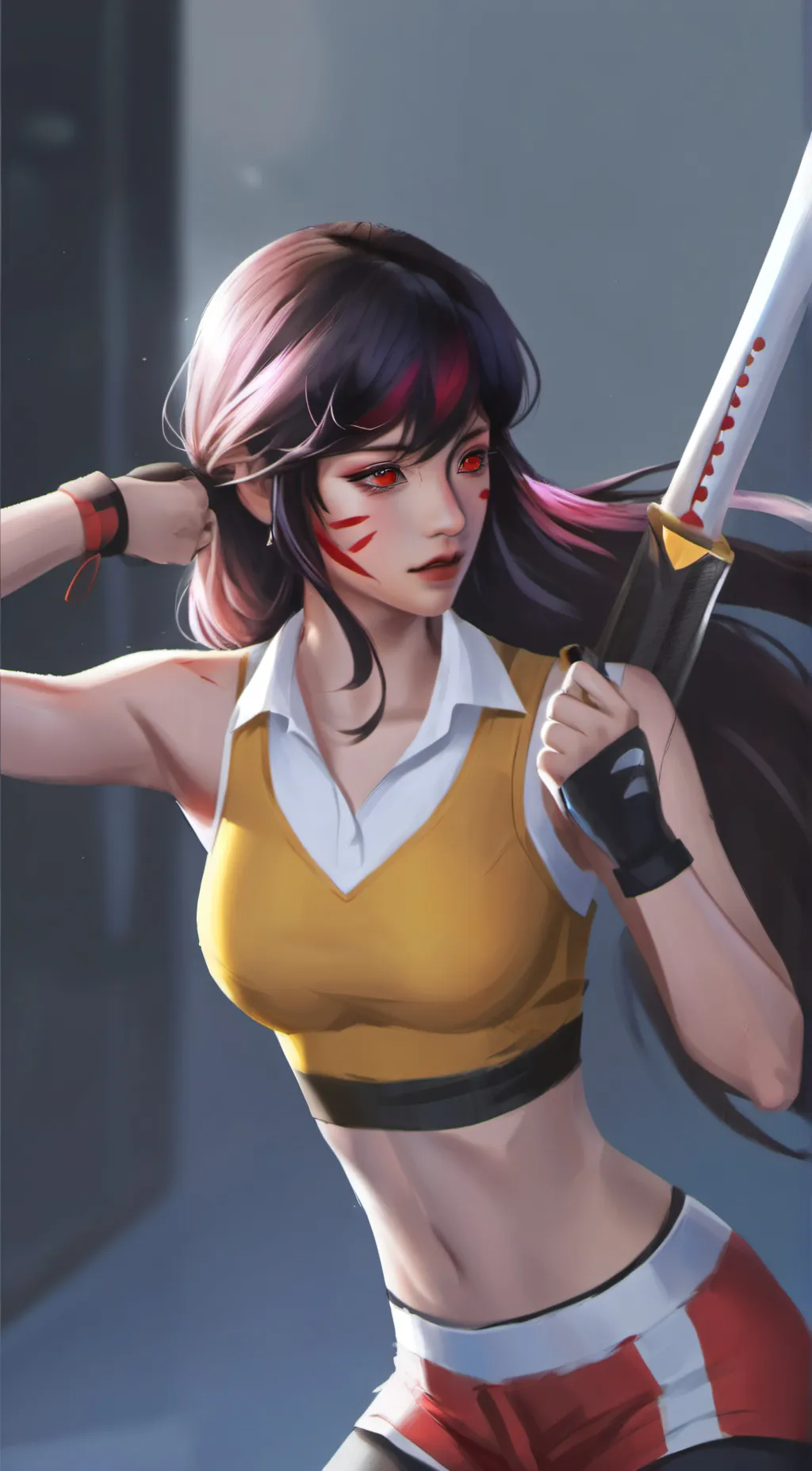 ai character: Kelly  background