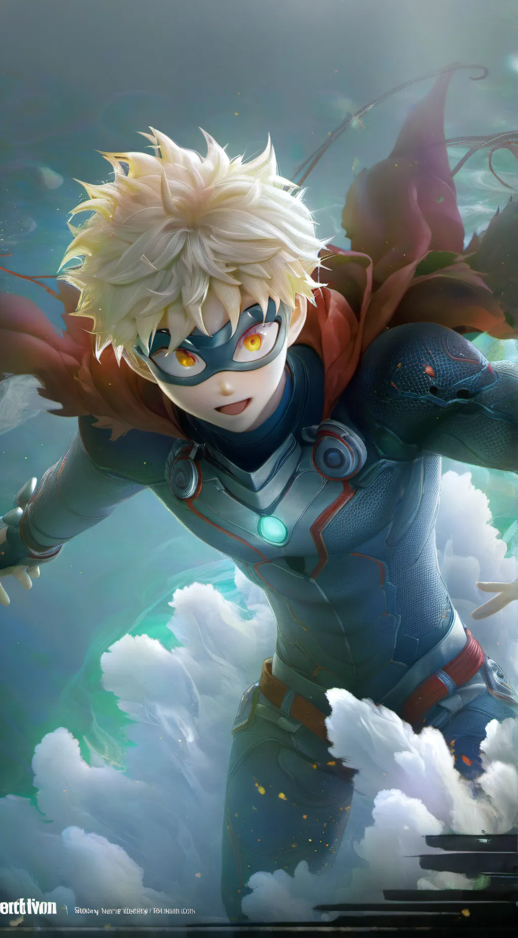 ai character: Bakugo background