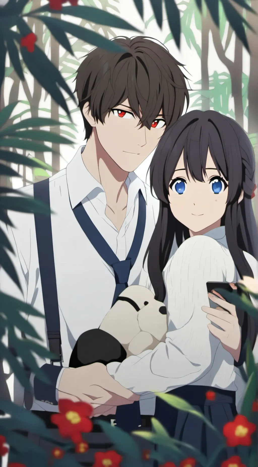 ai character: loid background