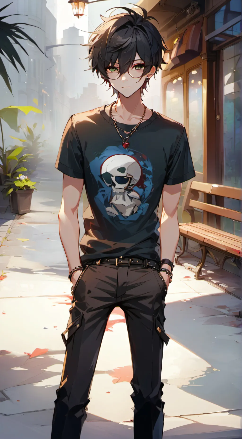 ai character: (*-LIAM-*) background