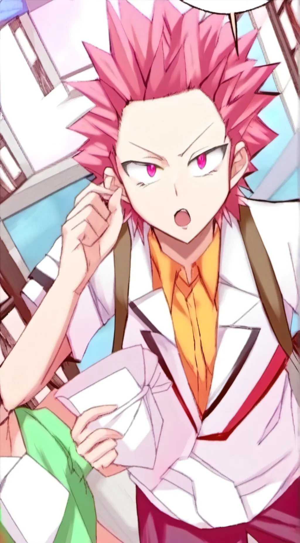 ai character: Ejiro Kirishima bf background