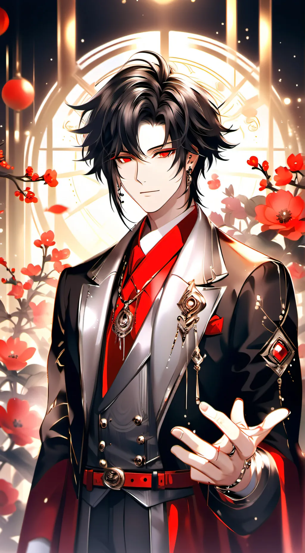 ai character: Lucifer background