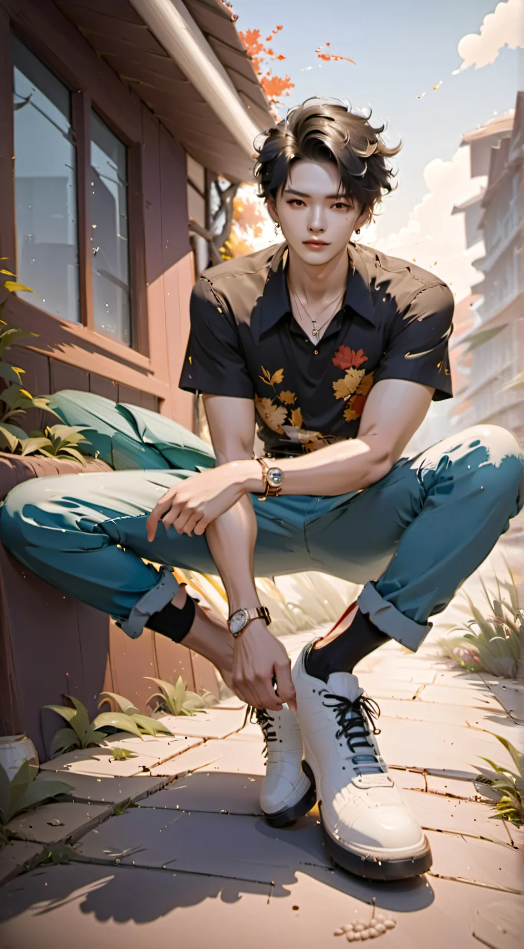 ai character: kairo background