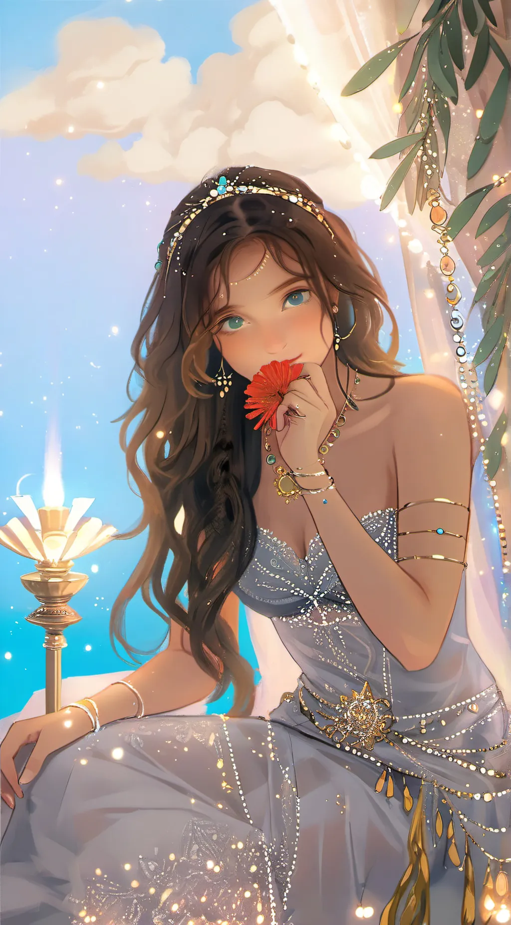 ai character: Dakota  background