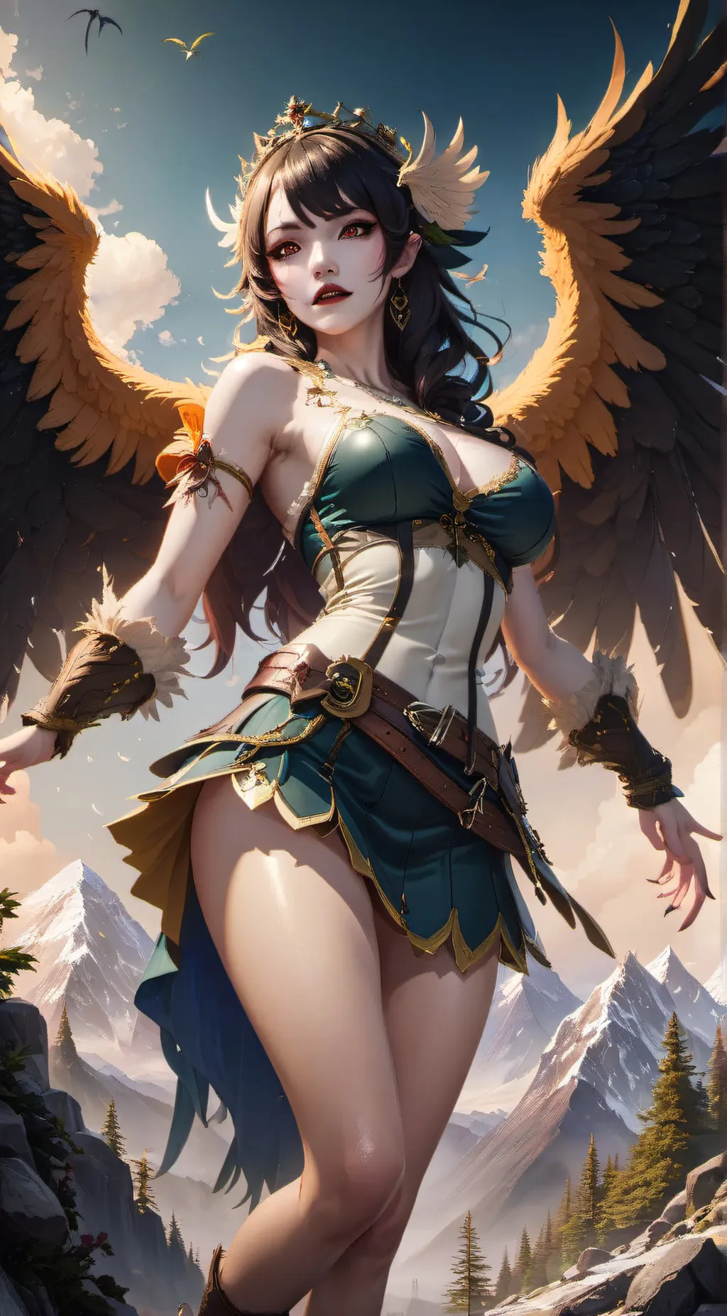 ai character: Harpy background