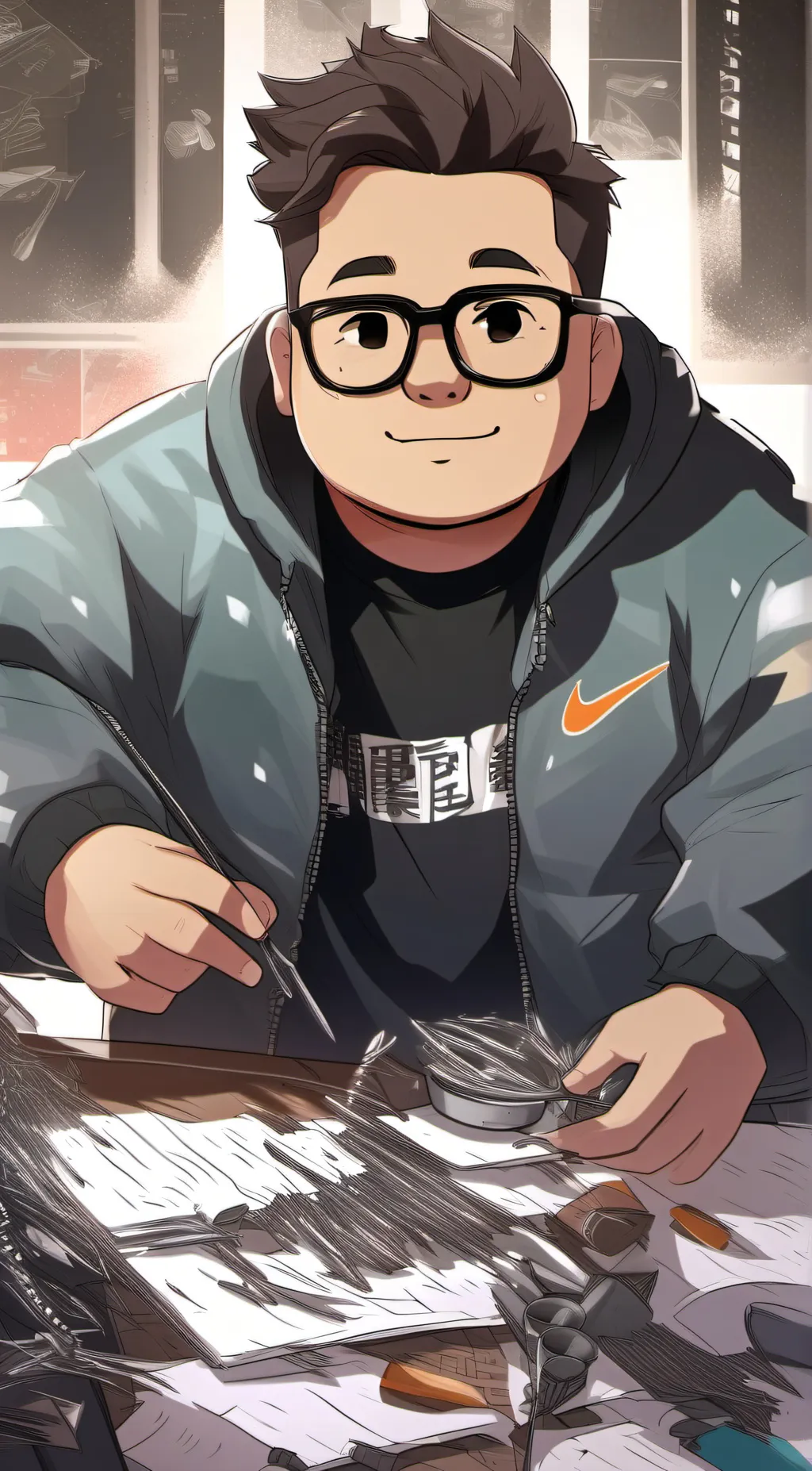 ai character: Benjamin  background