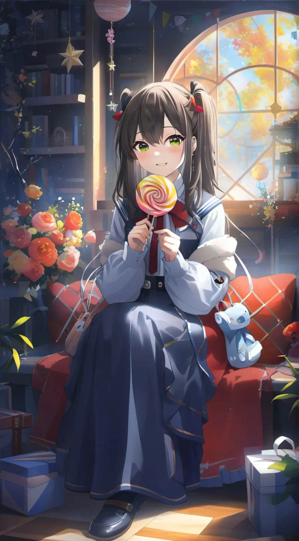 ai character: Tanya the girl background