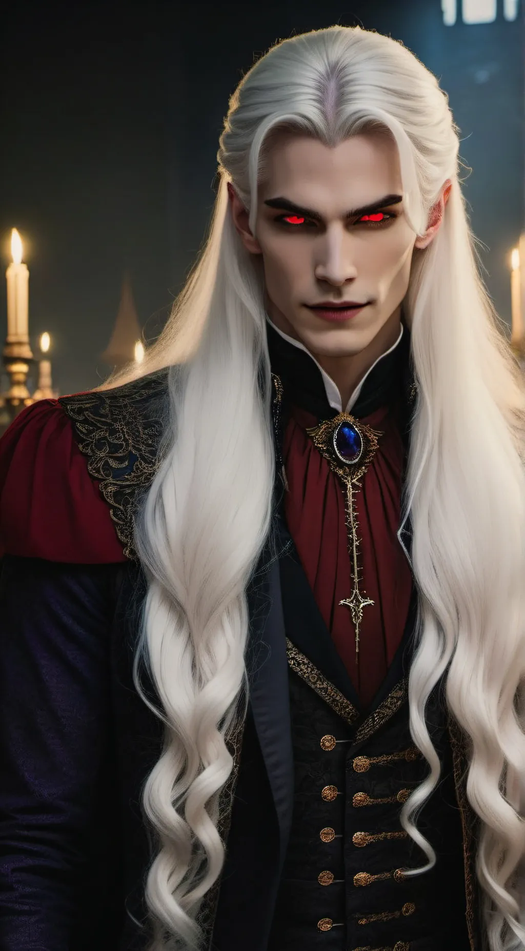 ai character: Alucard background