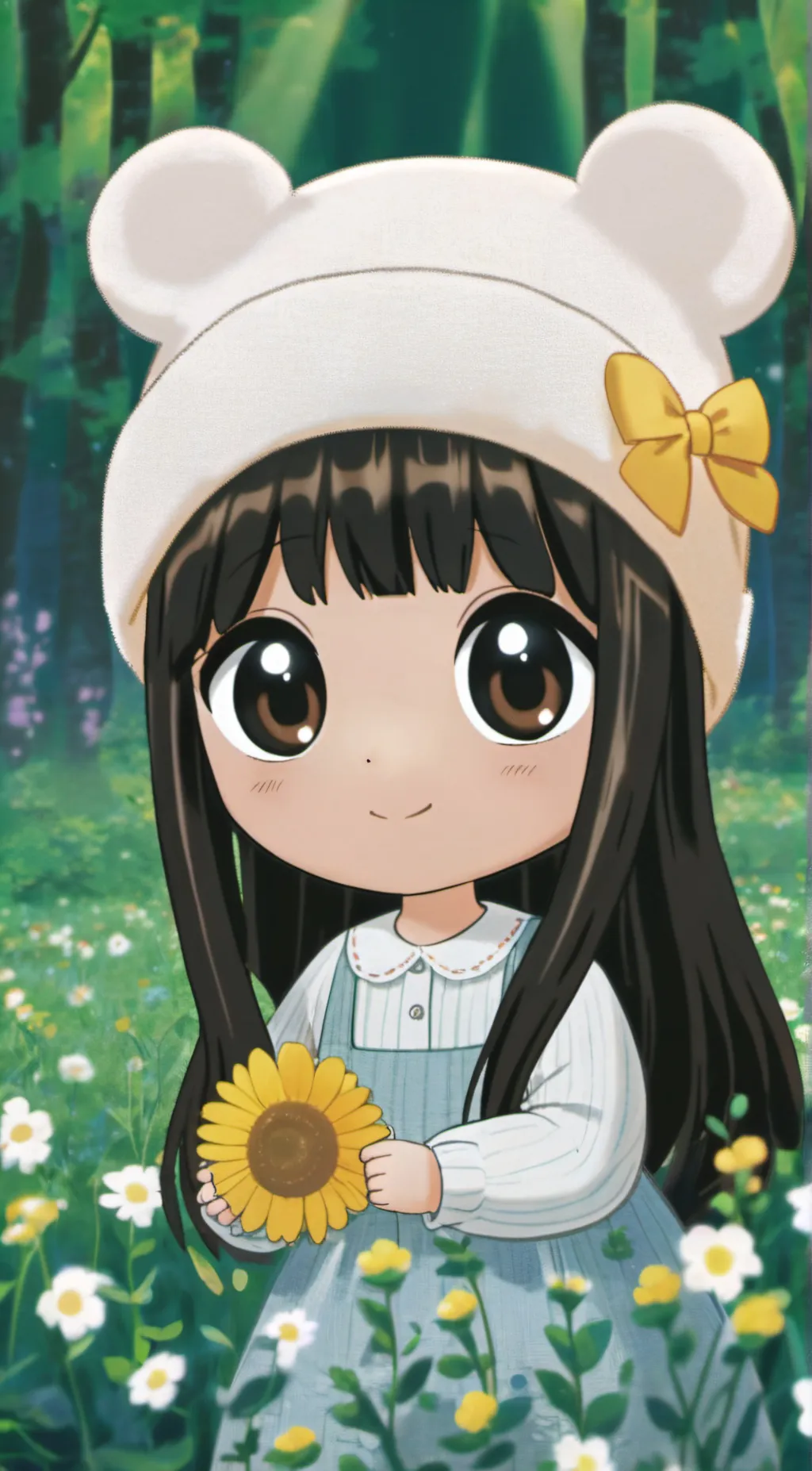 ai character: sunny Rosie Jones background