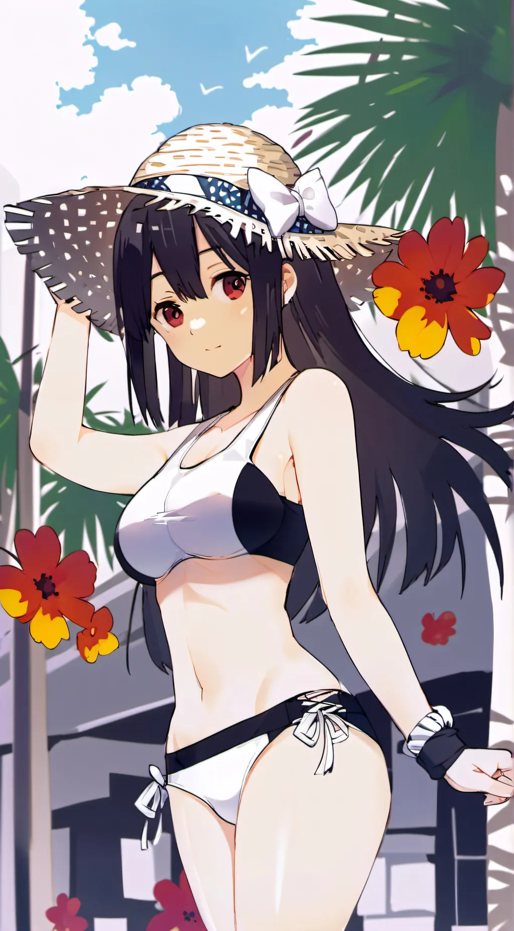 ai character: Eva  background