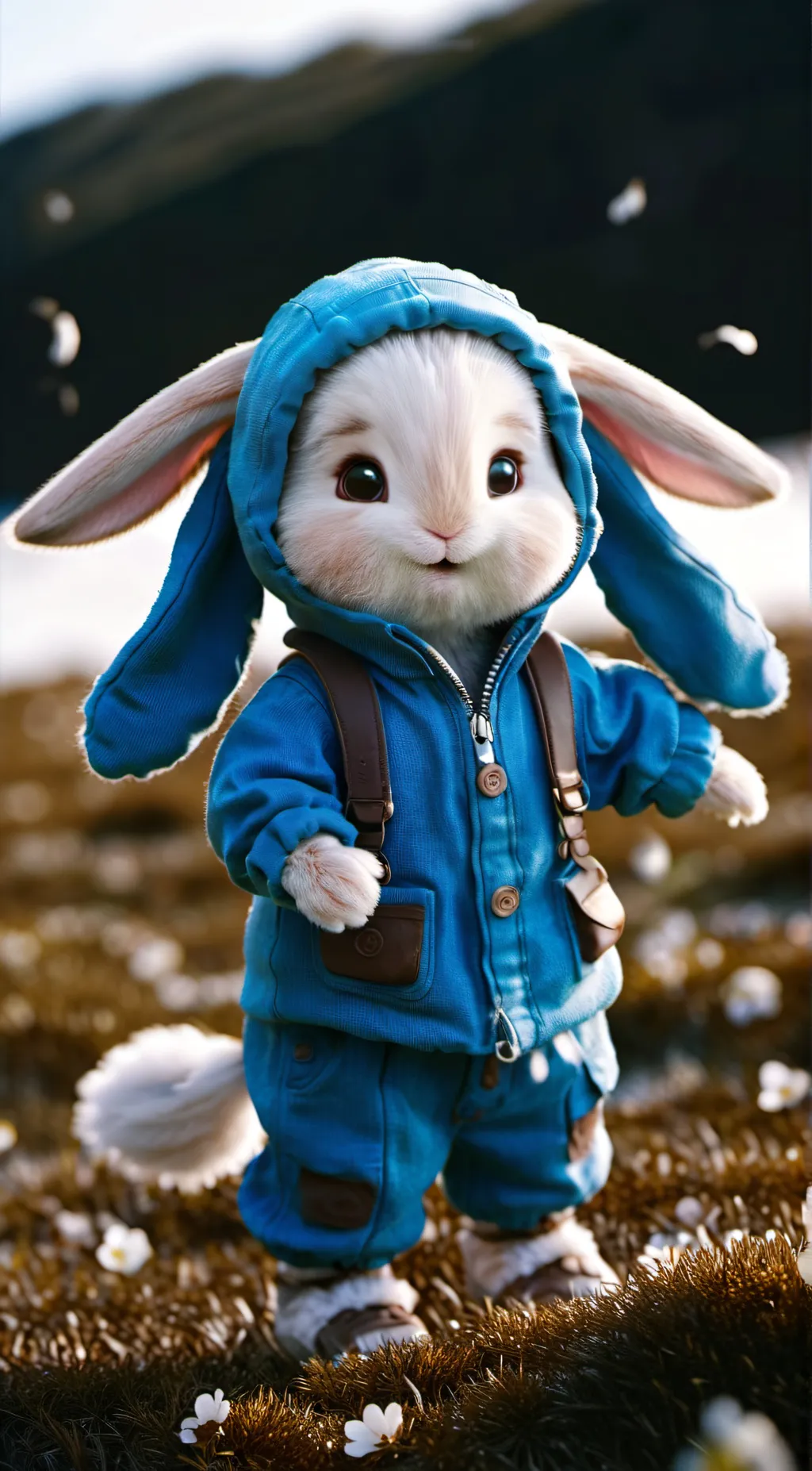 ai character: Bunny  background